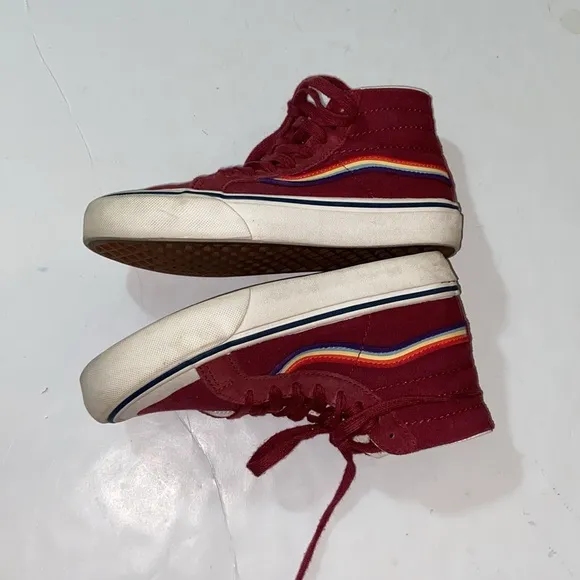 Vans SK8-HI 138 Decon SF Rad Rainbow 500714 Women’s Shoes Size 5.5