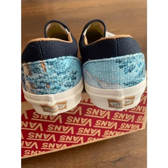 vans slip on Cali Tapestry Bear women size 8.5