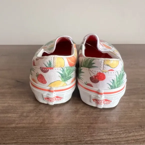 VANS Slip On Fruit Cup Unisex Shoe Size 6 or 4.5 #242709