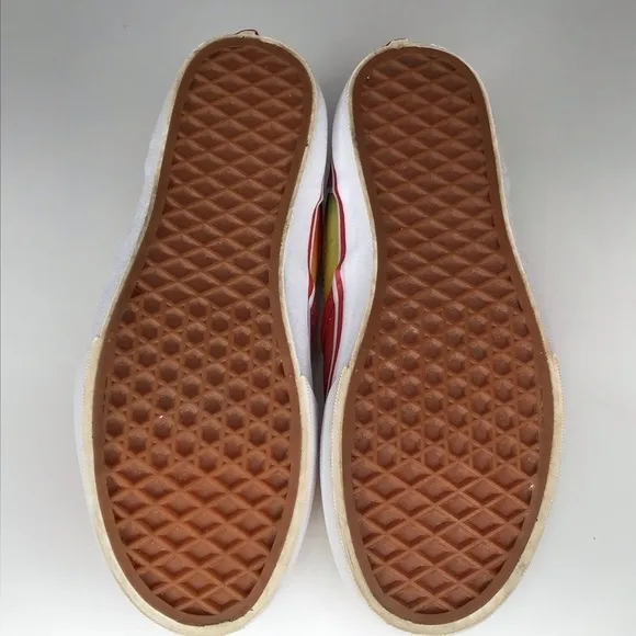 Vans Slip On Rainbow Glitter Sneakers Size 5.5
