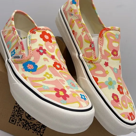 Vans WMNS Floral Slip-On Sneakers - Multicolor Slip-On Vr3 SfGroovy Floral Mars