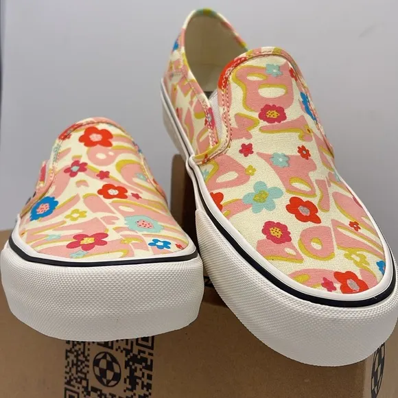 Vans WMNS Floral Slip-On Sneakers - Multicolor Slip-On Vr3 SfGroovy Floral Mars