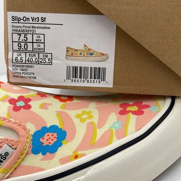 Vans WMNS Floral Slip-On Sneakers - Multicolor Slip-On Vr3 SfGroovy Floral Mars