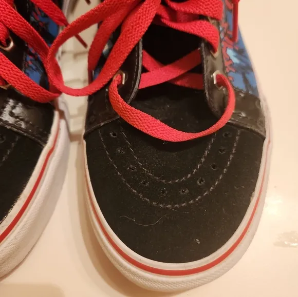 Vans x Marvel Limited Edition Iron Man High Top Shoes Size 7.5 Men's