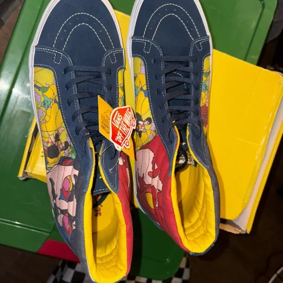 Vans x The Beatles: Yellow Submarine Sk8-Hi
