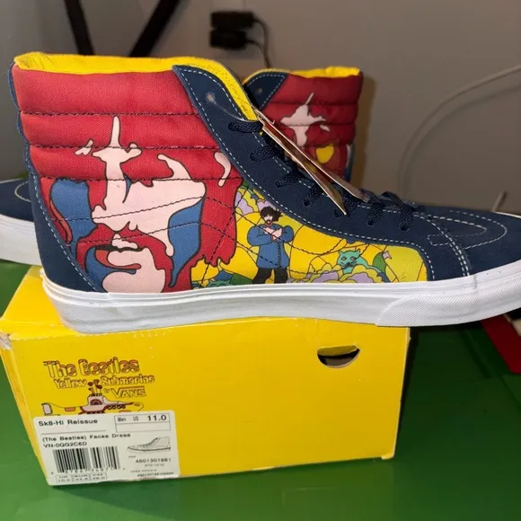 Vans x The Beatles: Yellow Submarine Sk8-Hi