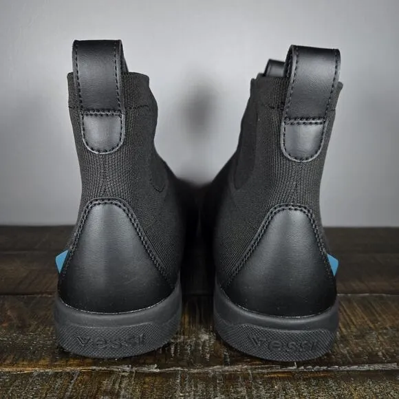 Vessi Weekend Chelsea Mens Size 11 Waterproof Shoes Sneakers Black Black