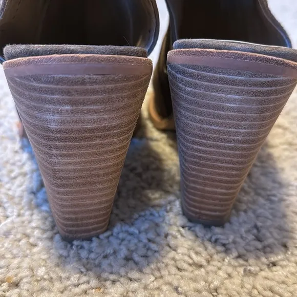 Vince Camuto Peep Toe Bootie Shoes