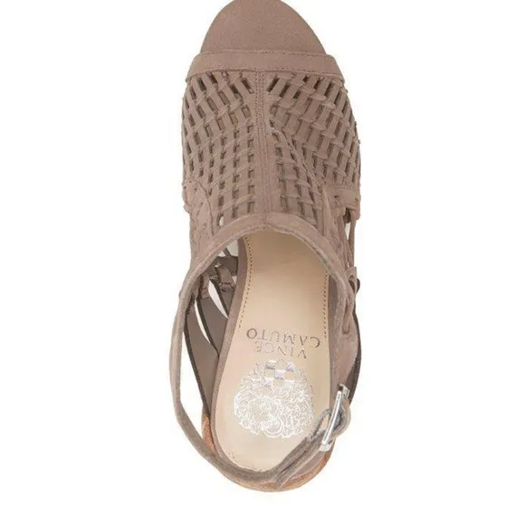 ⚘️Vince Camuto Refista Nubuck Shootie Sandals