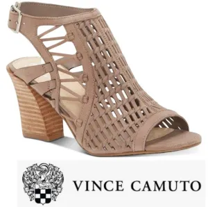 ⚘️Vince Camuto Refista Nubuck Shootie Sandals