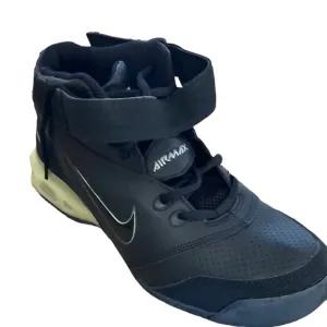 Vintage 2006 Nike Air Max Force Shoes 313892-002 SOLID BLACK 7Y Youth Bo…