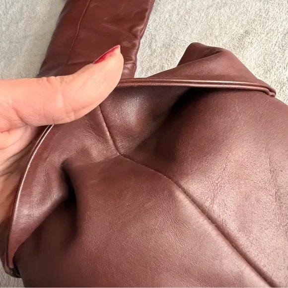 Vintage 80s Mister Shoes by Markon Mid-Calf Fold Over Leather Boots Brown Sz 6