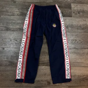 Vintage 90’s Atletica Chivas De Guadalajara Lined Track Pants Navy Liga Size XL