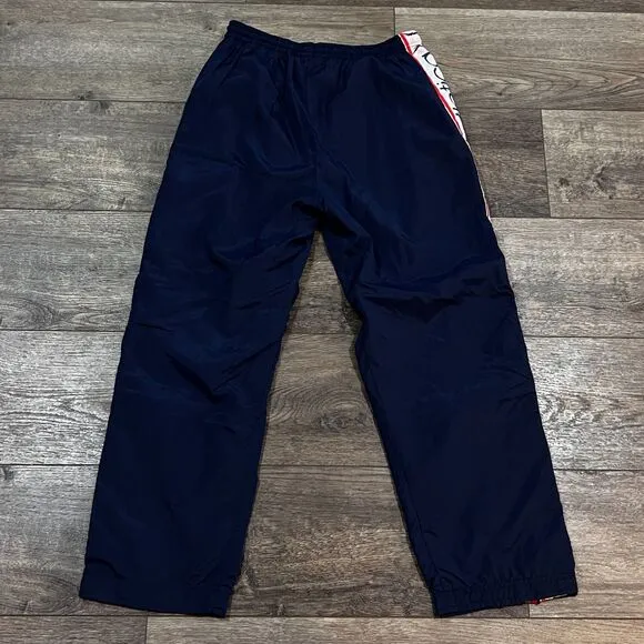 Vintage 90’s Atletica Chivas De Guadalajara Lined Track Pants Navy Liga Size XL