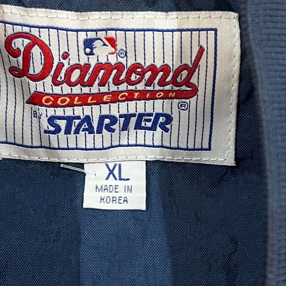 Vintage 90s STARTER MLB Seattle Mariners Satin Baseball Jacket - Men's Size XL