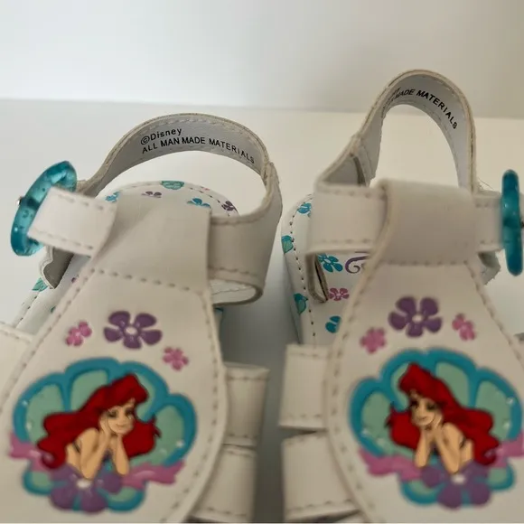 Vintage 90s The Little Mermaid Sandals Size 6