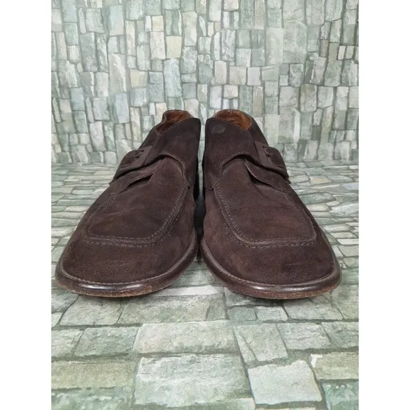 Vintage 90's Versace Men's  Monk Boot Dress Shoes size 42.5 US 9.5