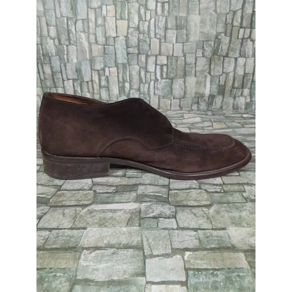 Vintage 90's Versace Men's  Monk Boot Dress Shoes size 42.5 US 9.5