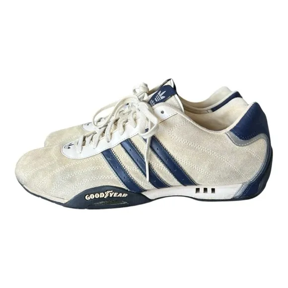 Vintage adidas Originals adiRacer Low Pro Shoes, Men’s 11.5 Casual Sneakers