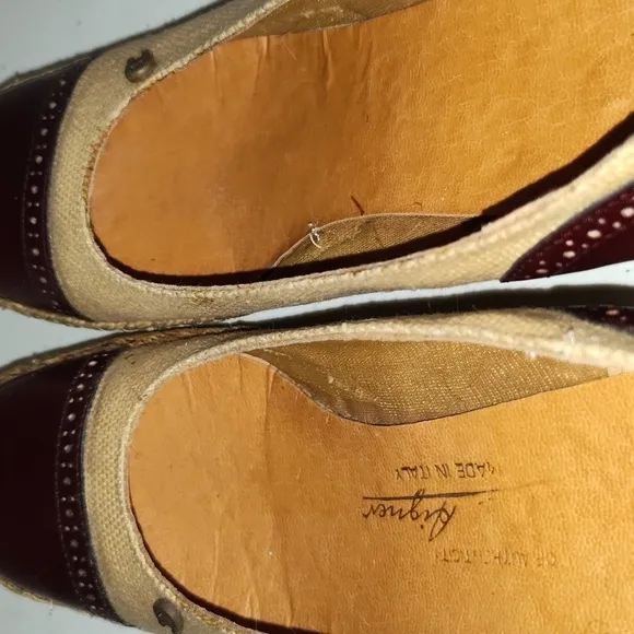 Vintage Aigner wedge shoes