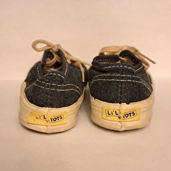 Vintage Bristolite Li'l Totes Shoes Kids Size 4 1/2 Made in USA Rare Collectible