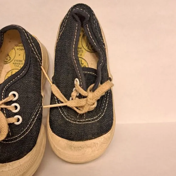 Vintage Bristolite Li'l Totes Shoes Kids Size 4 1/2 Made in USA Rare Collectible