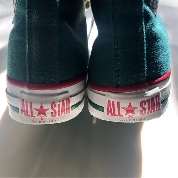 Vintage Converse Chuck Taylors Christmas Edition