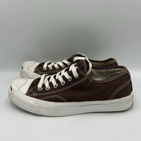 Vintage Converse Jack Purcell Brown Men's 5.5 Women's Size 7