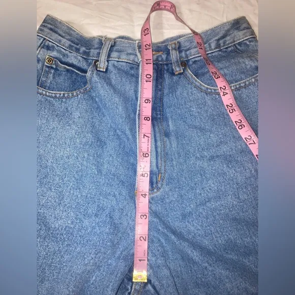 Vintage Cowboy Embroidered Denim Shorts