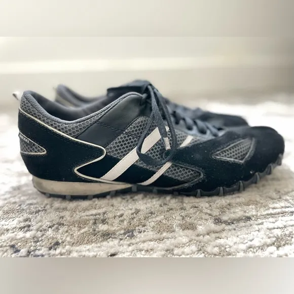 Vintage Diesel Mills Y2K Leather Sneakers Shoes Mens Size 10.5
