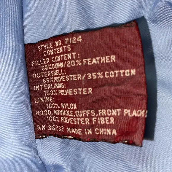 Vintage Down Coat