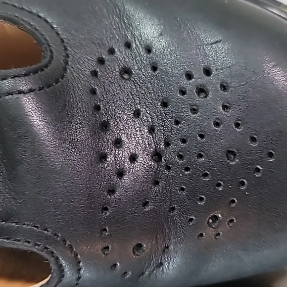 VINTAGE Dr. Marten Wing Tips Doc Docs 8065 Black Leather Shoes Size‎ UK 5 US 7
