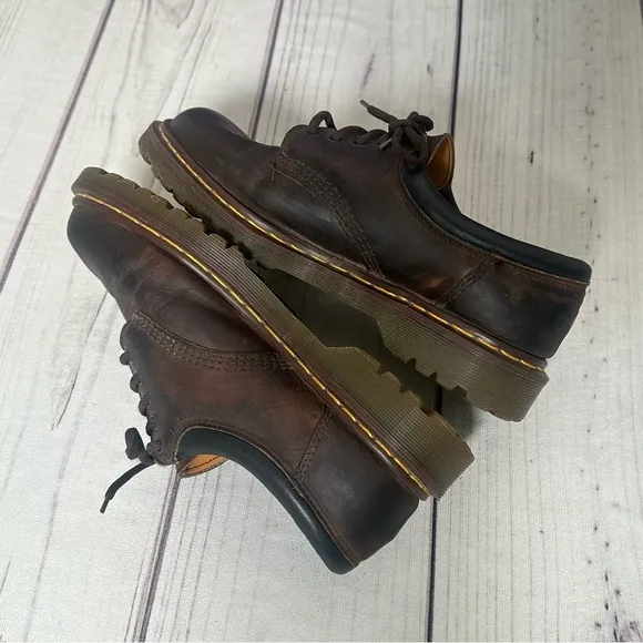 Vintage Dr. Martens 8053/59 Made In England Oxford Shoes Mens UK 9 - US 10