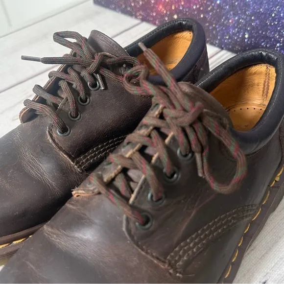 Vintage Dr. Martens 8053/59 Made In England Oxford Shoes Mens UK 9 - US 10