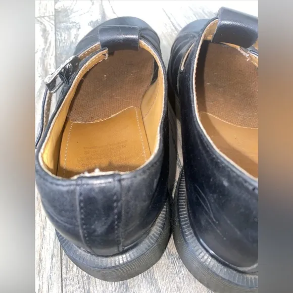 Vintage Dr Martens T-Bar 8366 Mary Jane Shoes Size 8 UK Men 9 Women 10 Y2K 90s