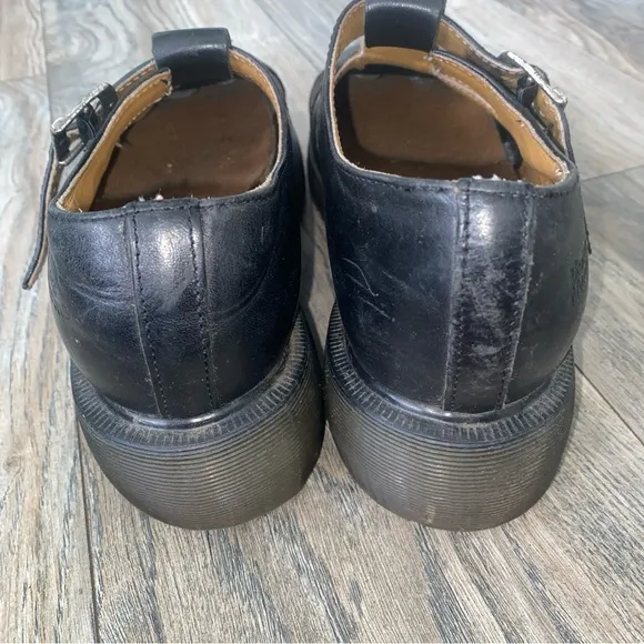 Vintage Dr Martens T-Bar 8366 Mary Jane Shoes Size 8 UK Men 9 Women 10 Y2K 90s
