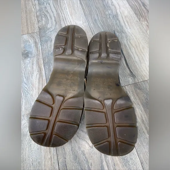 Vintage Dr Martens T-Bar 8366 Mary Jane Shoes Size 8 UK Men 9 Women 10 Y2K 90s