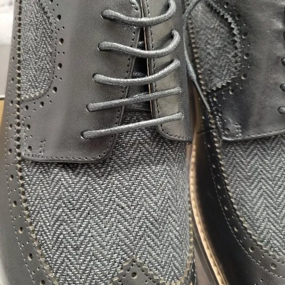 Vintage Foundry Co Men's Lace up Cyril Oxfords - Black