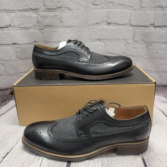 Vintage Foundry Co Men's Lace up Cyril Oxfords - Black