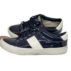 Vintage Havana Quincy Liquid Navy Blue Sneaker Size 7