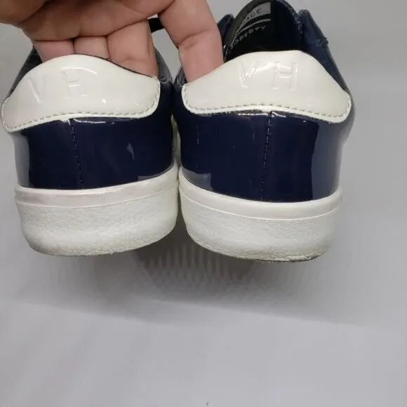 Vintage Havana Quincy Liquid Navy Blue Sneaker Size 7