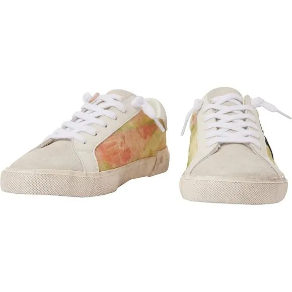 Vintage Havana Shoes Jasper Croco Tie Multi Low Top Sneakers
