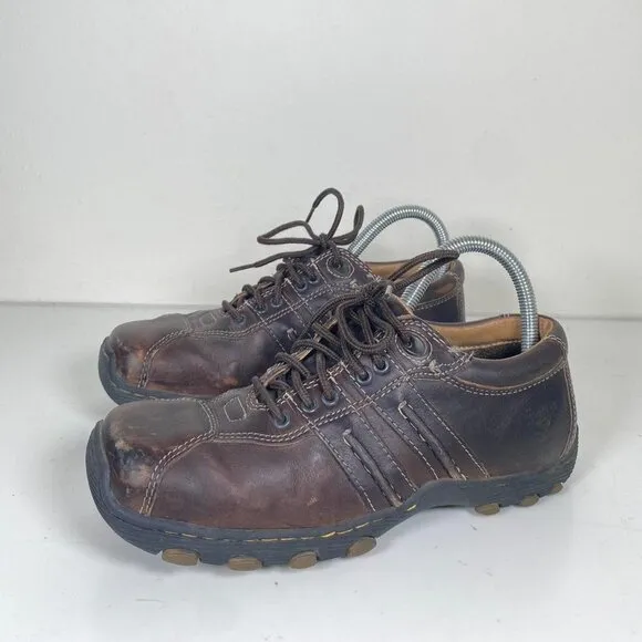 Vintage Leather Grunge Sneakers