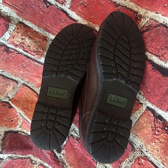Vintage LL.BEAN Men’s leather brown shoes size 13