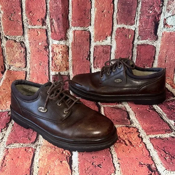 Vintage LL.BEAN Men’s leather brown shoes size 13