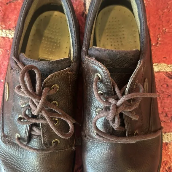 Vintage LL.BEAN Men’s leather brown shoes size 13