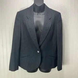VINTAGE MISS PENDLETON Gray Wool Blazer