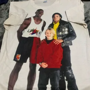 vintage Nike 90s Jordan Its gotta be the shoes Michael Jackson Macaulay Culkin