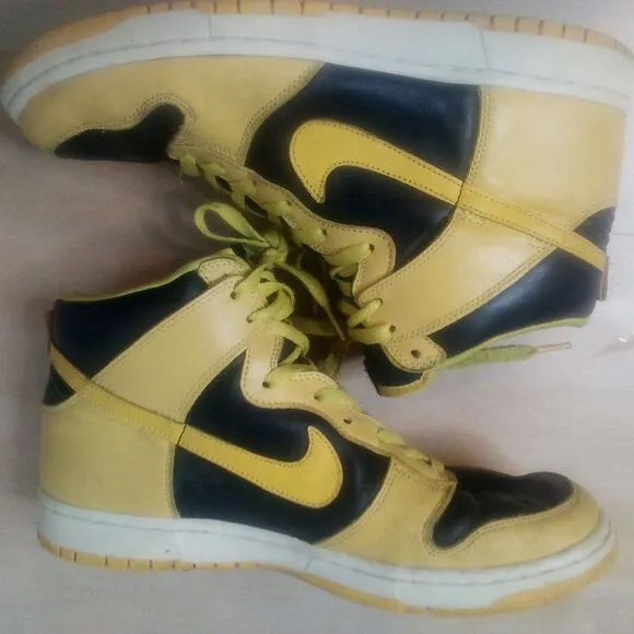 Vintage Nike Air Force One High 2002 Shoes Sneakers Wu-Tang Clan