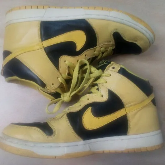 Vintage Nike Air Force One High 2002 Shoes Sneakers Wu-Tang Clan